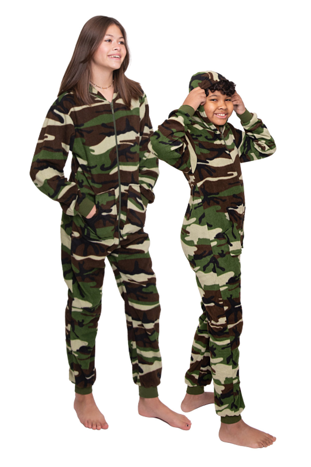 Mens camo 2025 onesie pajamas